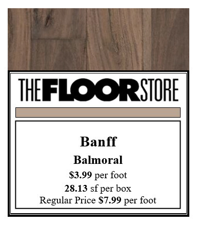 Banff - Balmoral $3.99 s/f