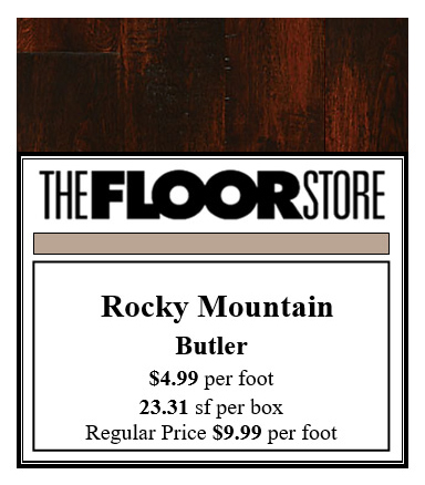 Rocky Mountain - Butler $4.99 s/f