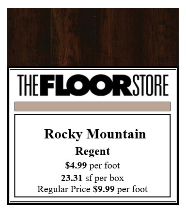 Rocky Mountain - Regent $4.99 s/f