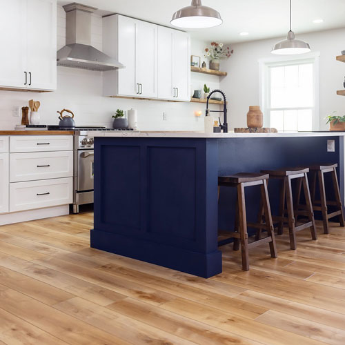 neutral flooring in a kitchen | The Floor Store