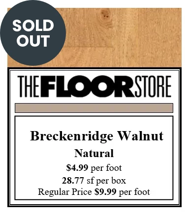 BRECKENRIDGE WALNUT - SOLD OUT