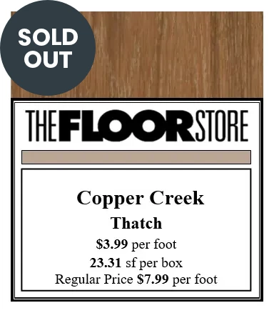 COPPER CREEK THATCH - SOLDOUT