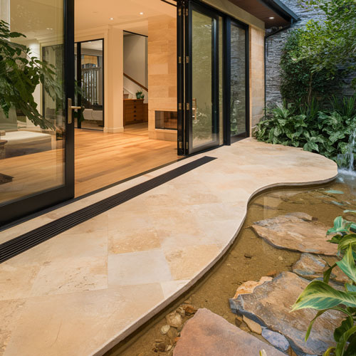 Seamless Indoor-Outdoor Flooring Transitions