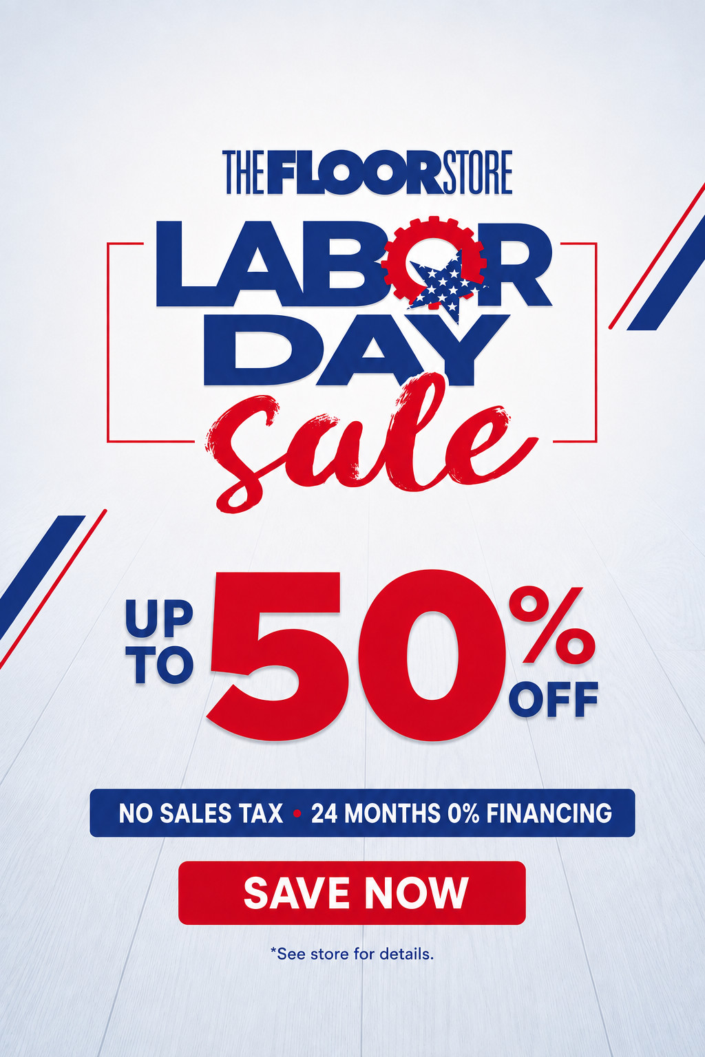 TFS Labordaysale 23 - The Floor Store